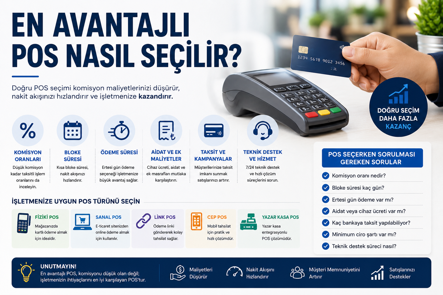 En Avantajlı POS Nasıl Seçilir?